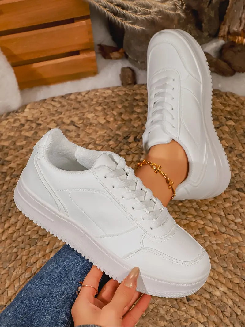 best women's leather sneakers - TikTok Shop