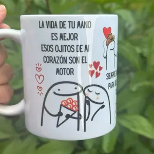 Taza Para El Amor De Mi Vida Canción Julion Regalo de Dios 12oz