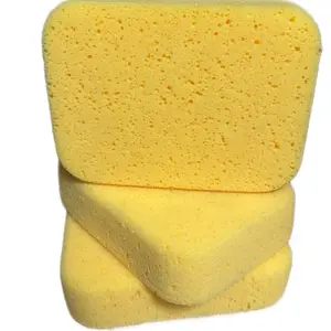 Esponjas Porosas Multiusos for Deep Cleaning - Durable Yellow Sponges for Home & Industrial Tasks - Long Lasting & Cost Effective Tools
