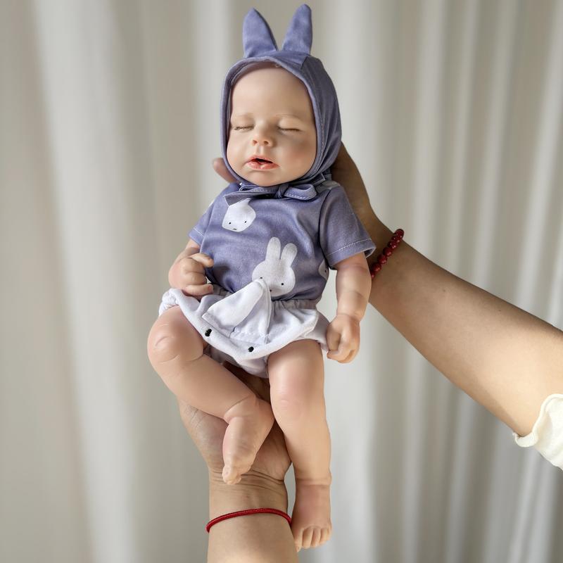 [Drink Wet System] Mayfair Reborn Doll 16Inch Full Body Silicone Baby Doll Silicone Dolls Floppy Silicone Reborn Squishy Baby Doll With Accessories