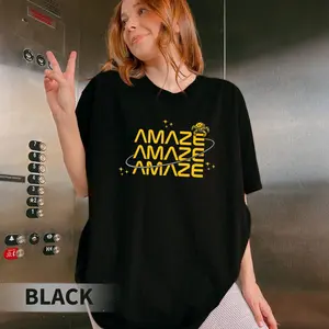 Amaze Amaze Amaze T-Shirt, Project Hail Mary Rocky Shirt, Book Lovers Gift, SciFi Reader Gift, Space Shirt, Alien Shirt