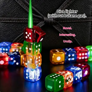 2026 Innovative Dice Lighter（Butane-Free）, Dual-Use Stress Relief Toy & Daily Tool, Suitable for Kitchen and Outdoor Scenarios, Perfect Candle Lighter & Thoughtful Holiday Birthday Gift