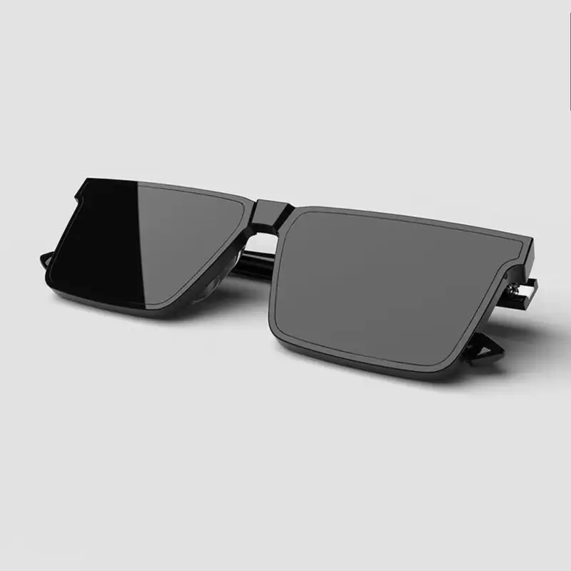 Unisex Tr Frame Fashion Glasses, Casual Stylish Glasses, Shades, Metal Hinge, Casual Versatile Eyewear for Beach Travel Party Outdoor Sports Ideal Gift Choice