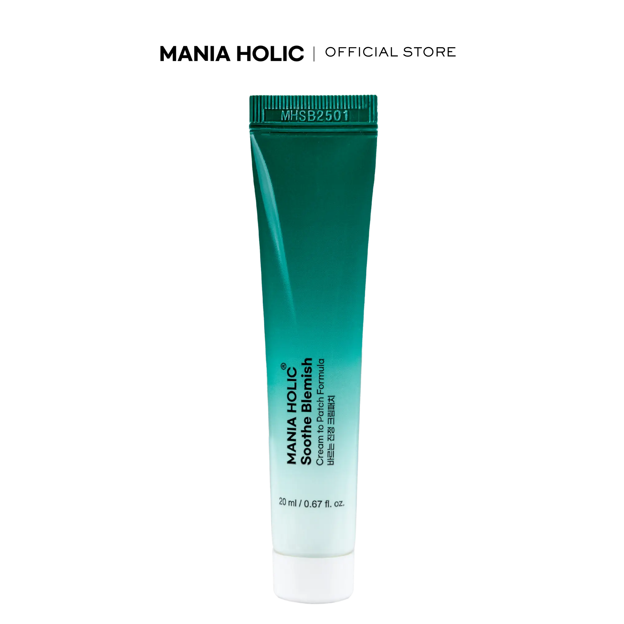 [Mania Holic] Soothe Blemish Cream-to-Patch Formula | Green Tea Proactive Spot Care (0.67 oz.)