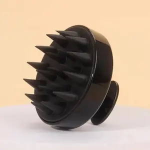 New Colorful Silicone Scalp Massage Shampoo Brush, Shampoo Scrubber - Cleans Dandruff, Relieves Itchiness, Scalp Scratcher & Hair Washing Magic Tool