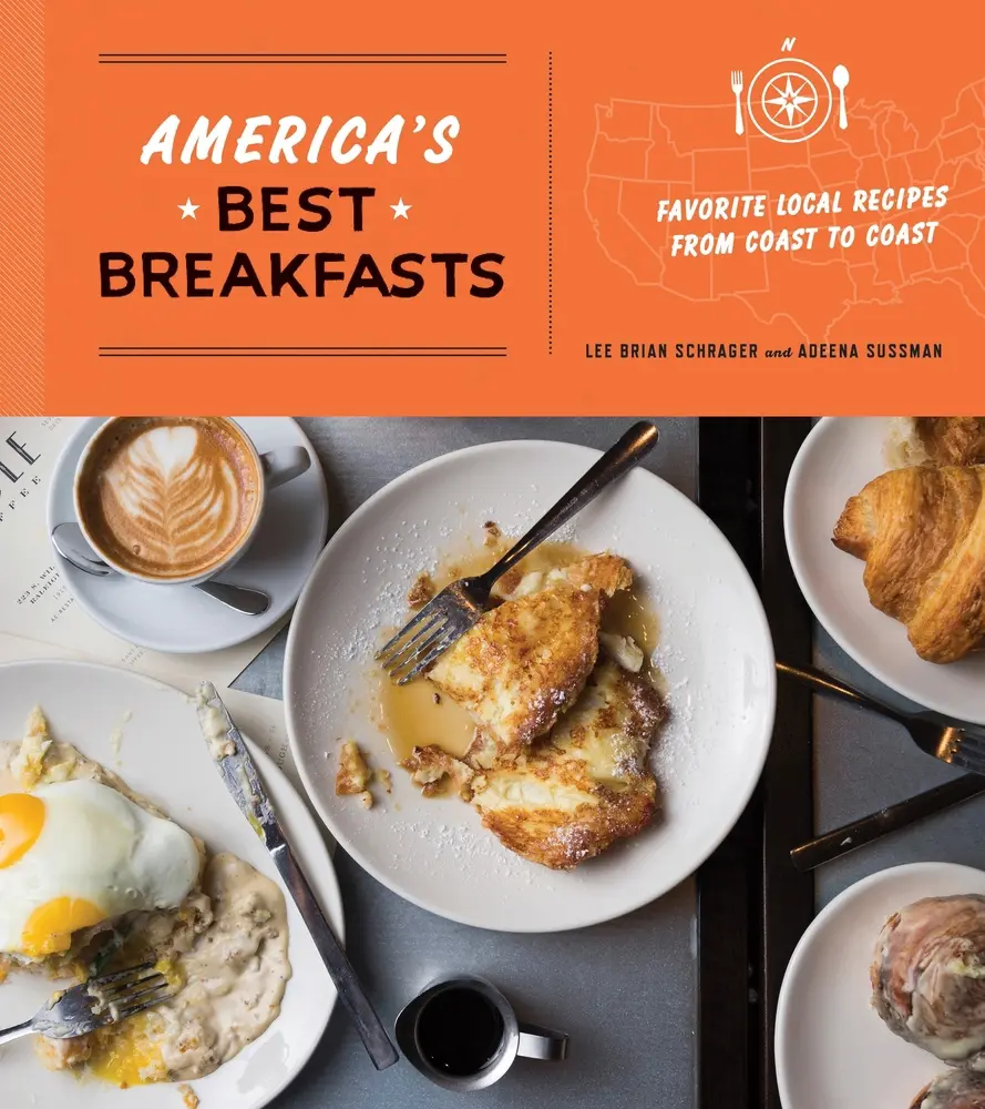USED Book - America's Best Breakfasts: Favorite Local Recipes from Coast to Coast: A Cookbook by Schrager, Lee Brian (Paperback) - english