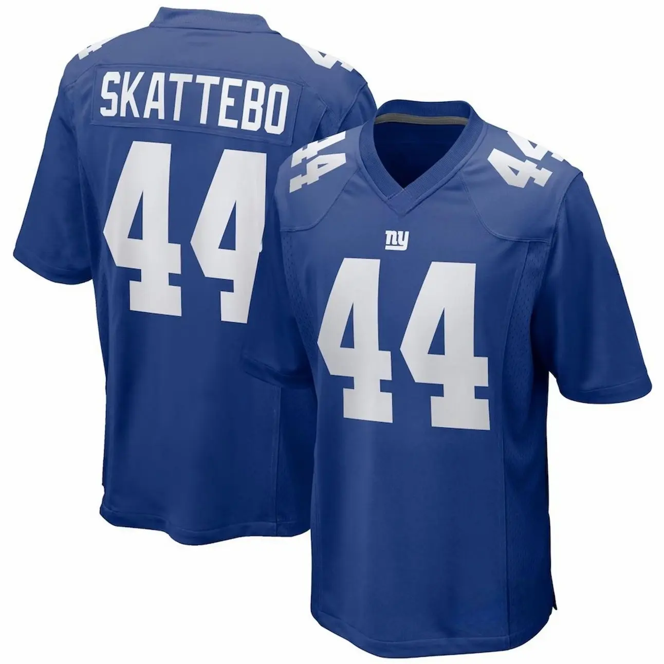 Unisex Football inspired by Skattebo 44 New York Game Jersey - Royal
