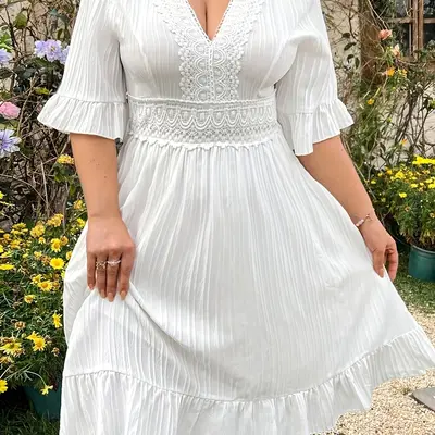 renaissance dresses for women Cottage Core Corset Stays & Cotton Dress - Ren Faire Costume - The Josephine dressed at your next Color:Green and Olive room_storage-organization Satin Trim Tweed Dress,