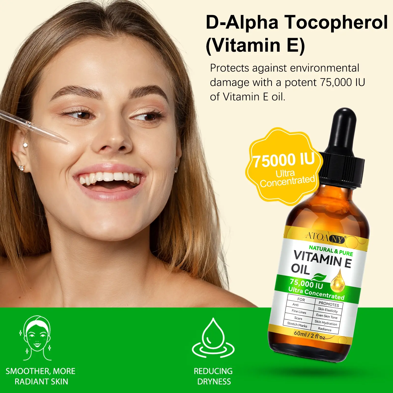 liquid vitamin e for skin Organic Vitamin E Serum by Leven Rose