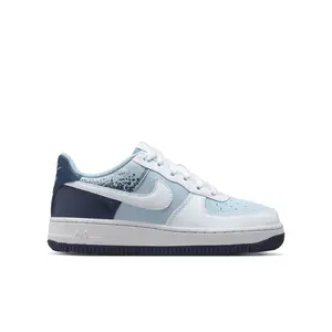 Nike Air Force 1 Low Light Armory Blue Midnight Navy White IB7686-400 Youth Fashion Shoes New