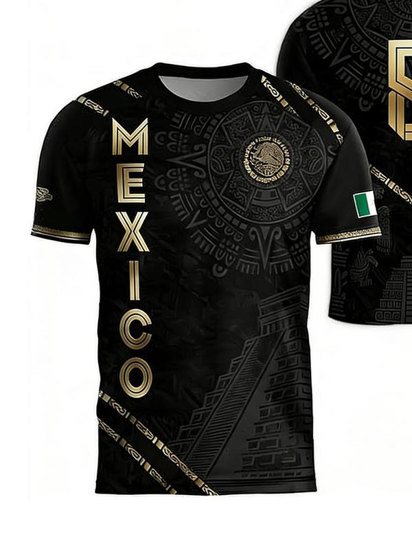 2026 New Arrival - Great Deal on Mexico World Cup Home Jersey,Men's Football Print T-shirt， 4 Mexican-themed jerseys，Breathable Sweat-Absorbent, Sporty Fit, All Seasons, Fast Shipping，Mexico home ground World Cup support jerseys，Family Gifts