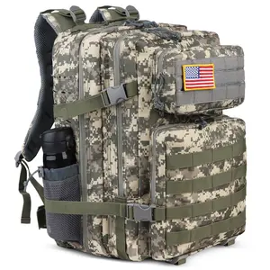 35-45L Military Tactical Backpack for Men and Women Army 3 Day Assault Pack Bag Large Rucksack with Molle System gymsharkminibag