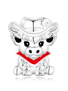 Cute Animal Charm Pendant Necklace, Copper Color Plated with Precious Metal, All-Season Accessory, Perfect Gift for Friends