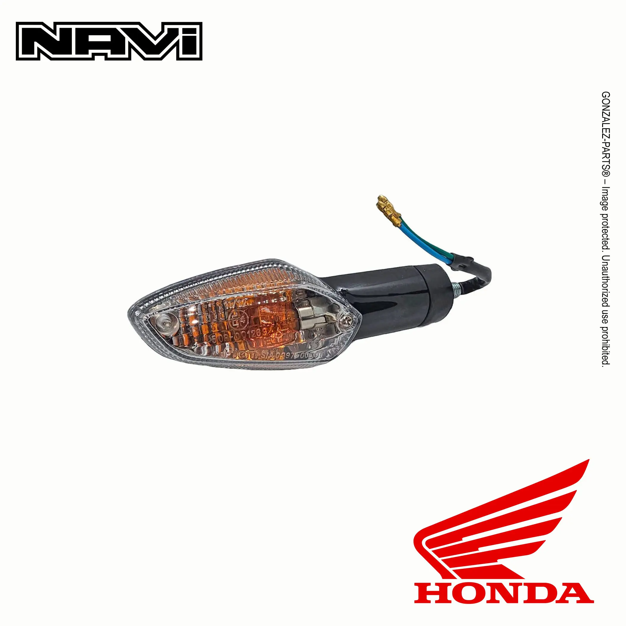 Honda Right Front Turn Signal 2022-2023 Navi Nva110B OEM 33400-K74-A01