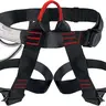 NEWDOAR CE Certified Half-Body Climbing Safety Harness - 1.23 lb Durable Material High-Strength Polyester, 20.5"-33.9" Adjustable Waist Safety Belt for Arborist, Girls, Rock Climbing, CE 1282 EN353-1:2002 Standards