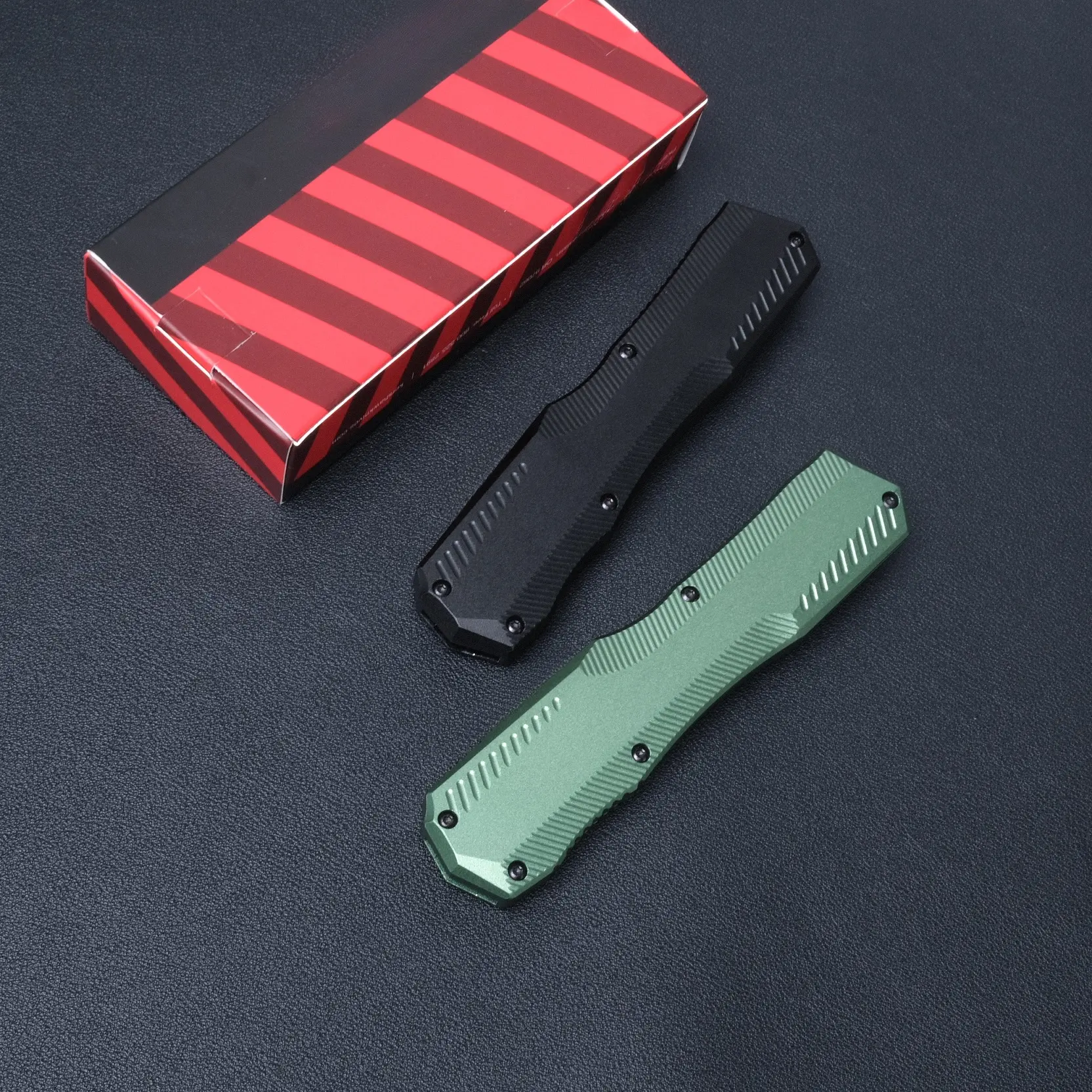 9000 outdoor folding knife, aluminum alloy handle, D2 high hardness corrosion-resistant steel, outdoor fishing and camping EDC tool, portable tool, best gift.