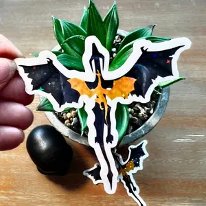 Fourth Wing Tairn and Andarna Sticker fourth wing