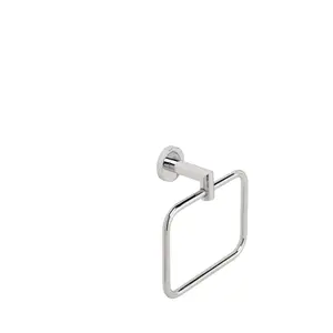 212 MAIN Circular Towel Holder - Polished Finish, Circular Shape, Holds Towels, Bathroom Organizer Supplies, Contemporary Design, Includes Hardware