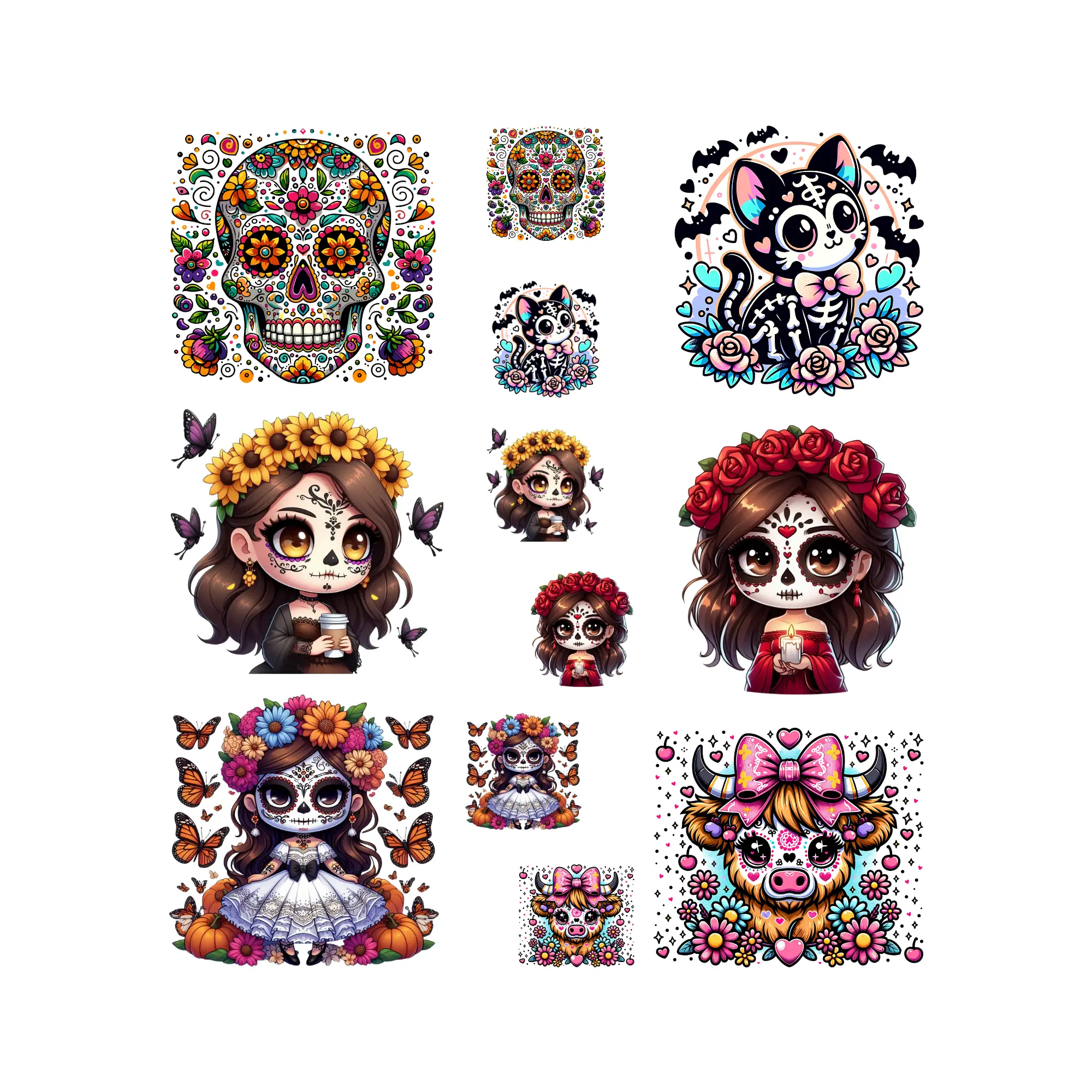 V80 - La Catrina y Gatito