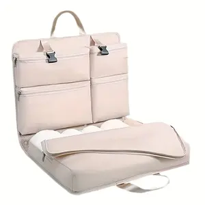 1 piece of 7-in-1 luggage organizer, including a toiletry bag, cosmetic organizer bag, and clothing/shoe bag