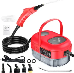 Handheld Steam Cleaner with Touch Screen Portable Steamer for Cleaning Pressurized Steam Cleaner for Home Car Detailing Walls Grout Couch Tile Carpet
