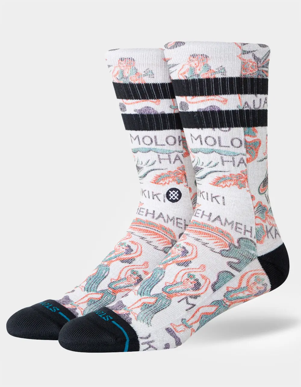 STANCE  Mens Lei Lei Crew Socks