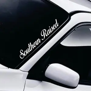 Southern Raised Car Decal Truck Bumper Sticker Window Windshield Banner JDM Vinyl Men Country