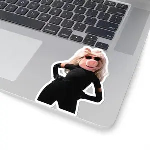 Miss Piggy Stickers, Miss Piggy Bundle Stickers, Muppet Characters Fans Decor, Miss Piggy Lovers
