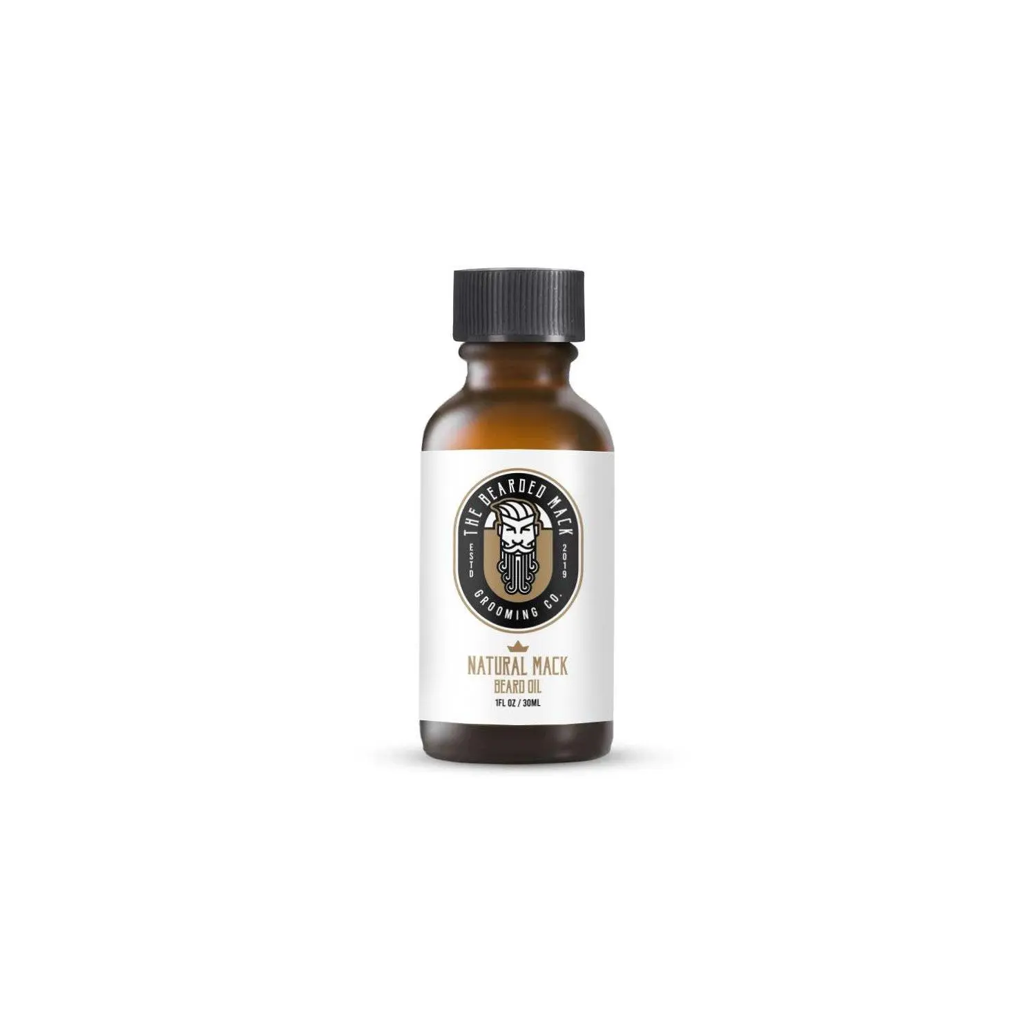 Natural Mack Signature Beard Oil - Unscented