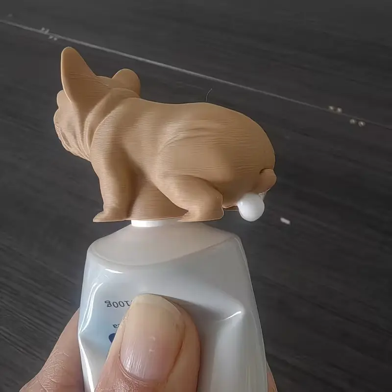 1pcs Funny French Bulldog Toothpaste Dispenser, Unique Design for Laughter, Perfect Gift for Family, Fun and Practical Kitchen Accessory