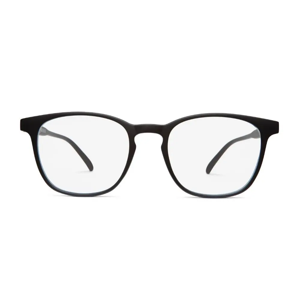Blue Light Blocking Glasses for Computer & Phone Use, Relieve Eye Strain & Headaches, Non-Prescription | SafeSleeve Fashion Eyeglasses Square Frame Eyeglasses