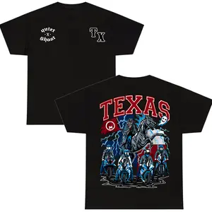 Texas Quiet X Ghost Tshirt, Texas Racing T-shirt, Unisex Tee, Gift For Him, Gift For Husband, Tops Menswear