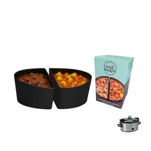 CrockPockets® Slow Cooker Silicone Dividers + Cookbook