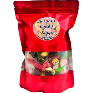 2 LB Sweet and Sour Gummy Candy Salad