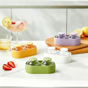 Original Design Silicone Planet Cup Ice Tray - Large Ball Mold, Easy Demoulding Household Grid for Whiskey