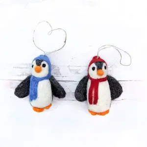 Penguin Pals - Set of 2 Holiday Decorations