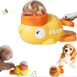 Interactive Dog Treat Dispenser, Puzzle Feeder, Duck-Shaped Pet Feeder, Promotes Healthy Eating, Cat & Dog Interactive Treat Toy (1-Piece Set)