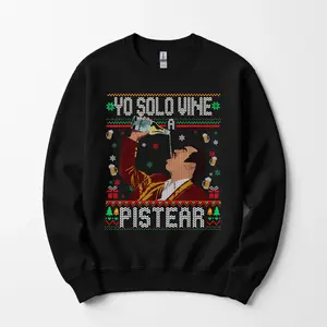 Jenni Rivera Fan Apparel Funny “Yo Solo Vine a Pistear” T-Shirt, Hoodie & Sweatshirt Mexican Party Gift Idea
