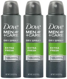 Dove Mens Antiperspirant Extra Fresh (Pack of 3)