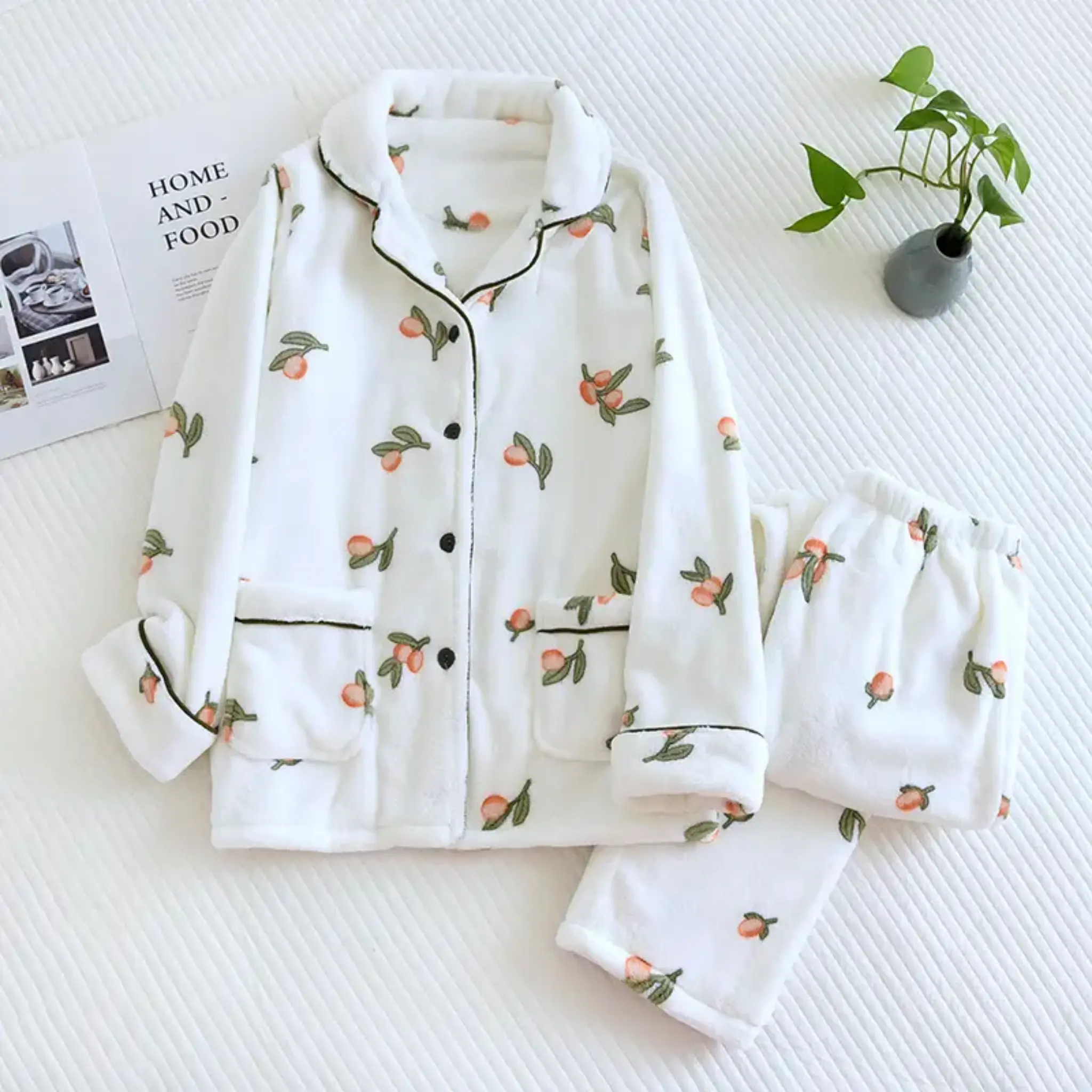Fleece Pajama Set