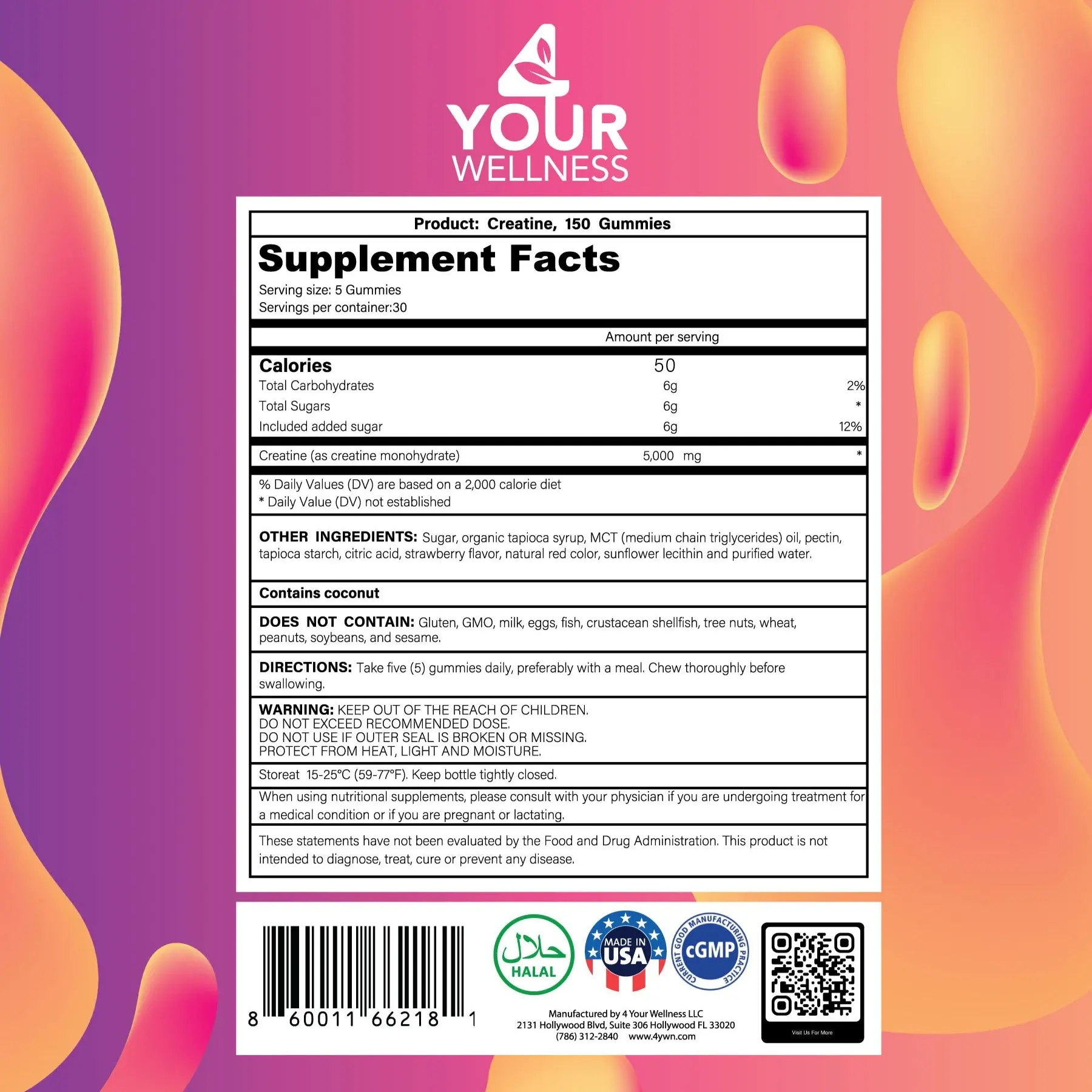 Fitness Creatine Gummies Supplement - TikTok Shop