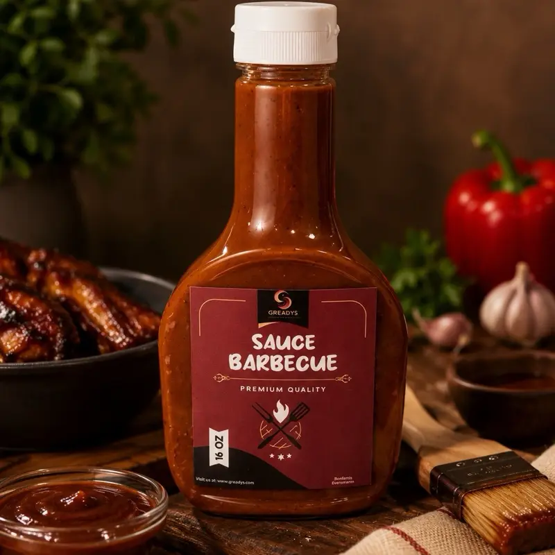 Barbecue sauce Great for ribs, chicken, burgers, and grilled meat