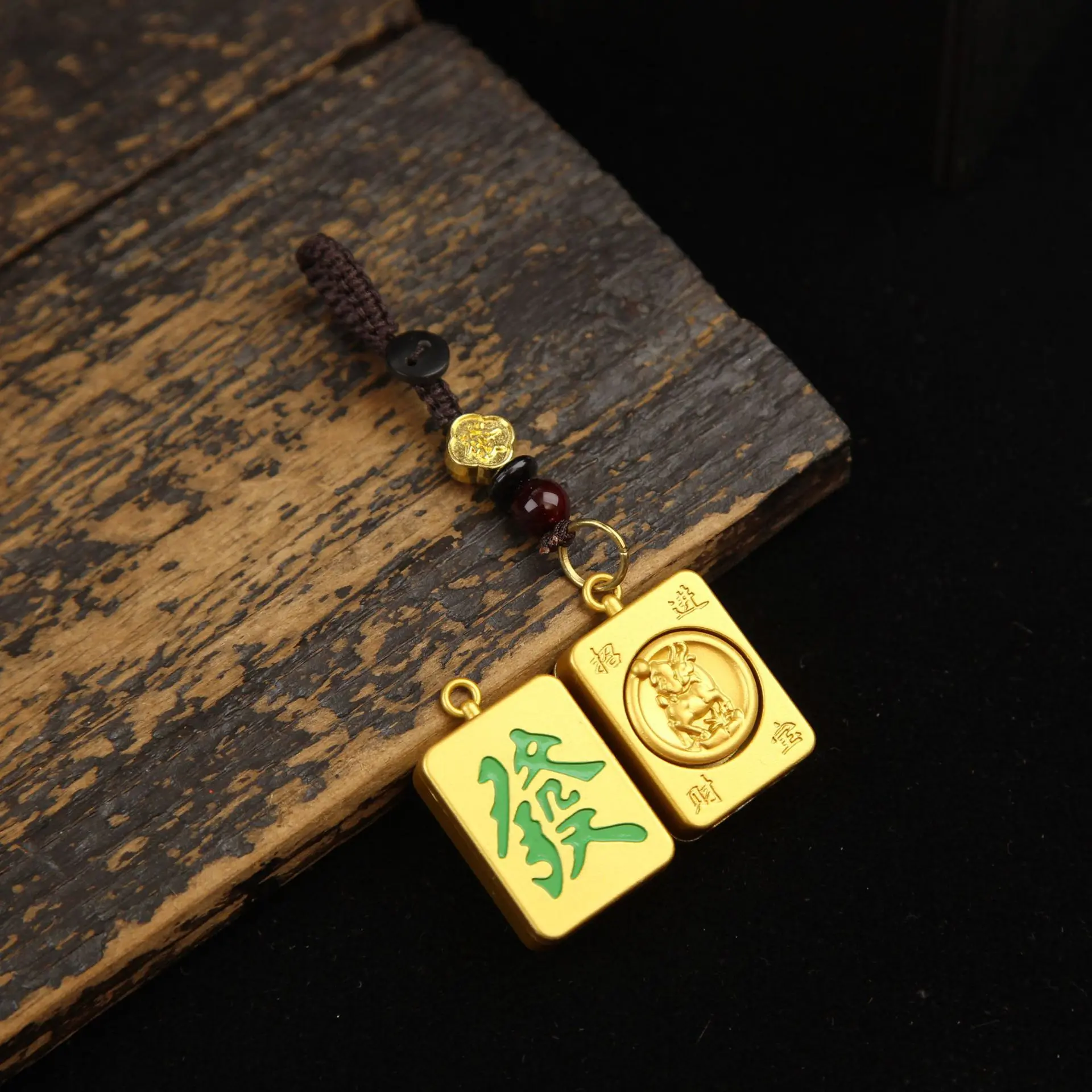 Zodiac Sheep - Fortune Mahjong Spinner+FortuneRope