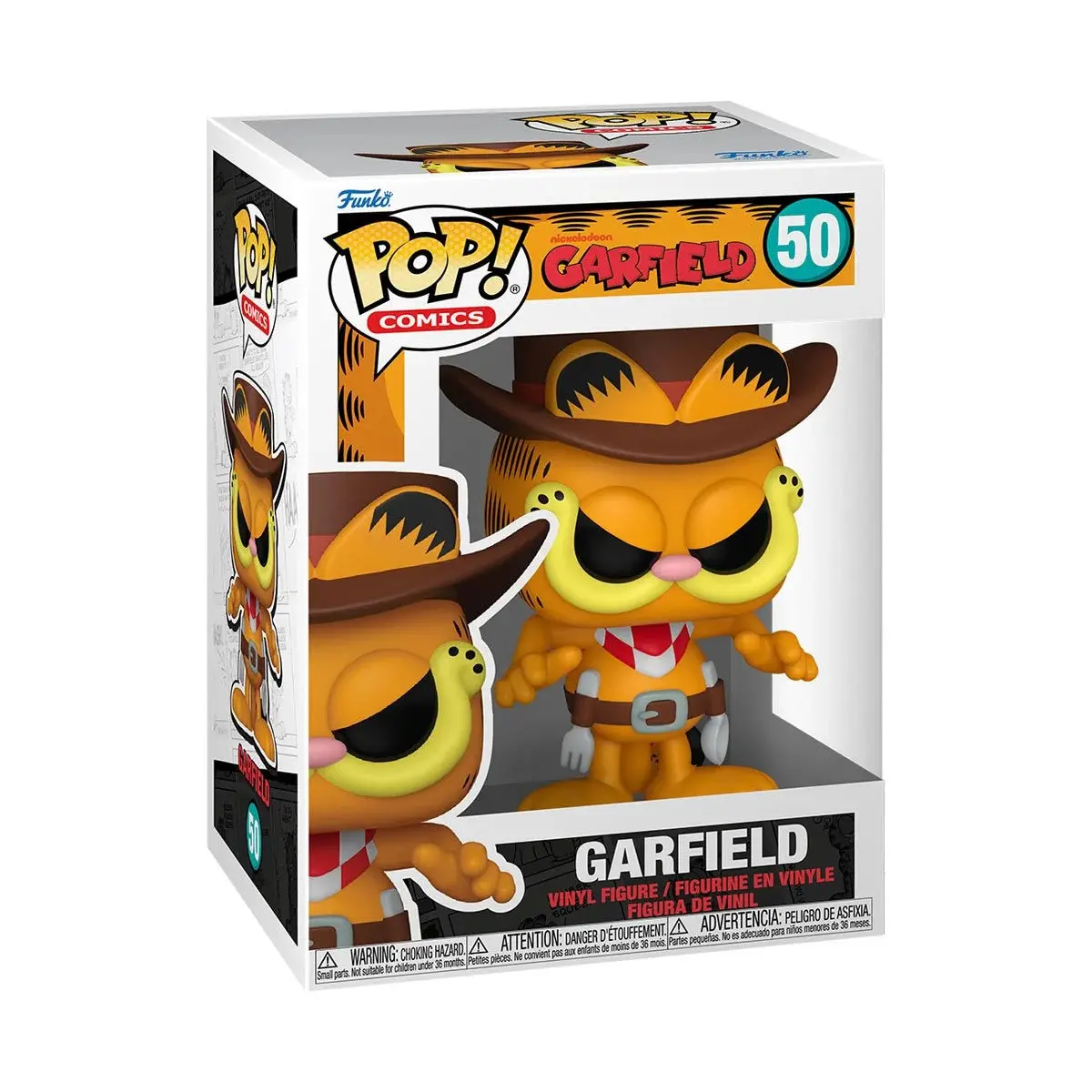 Garfield (Western) Funko Pop! Vinyl Figure #50 Stylish Garfield (Western) Funko Pop! Vinyl Figure #50 Stylish