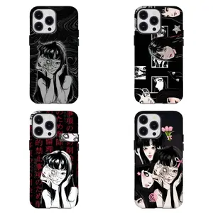 Japanese Tomie Smartphone Case, Red Forbidden Words Print, Last Case You'll Ever Need – Military Drop-Tested Tough Armor for iPhone 17 16 15 14 13 12 11 Pro Max Plus
