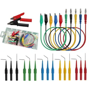 22PCS Back Probe Kit with Wire Piercing Probes, Banana Plug & Alligator Clips for Multimeter Circuit Testing