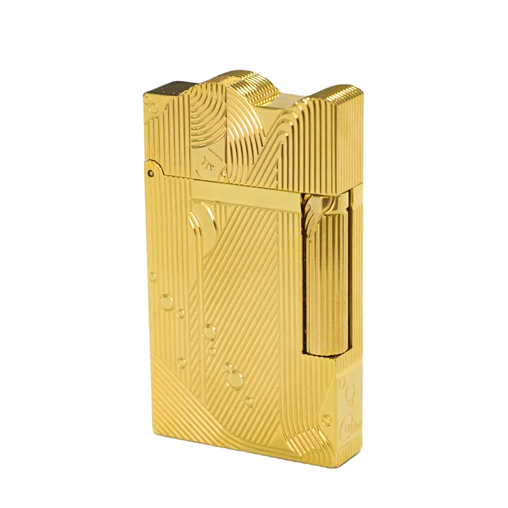 Premium single-piece Sanji DPT metal lighter, featuring a "Sleeping Mermaid" theme, with brass accessories, is an ideal gift for anime fans and collectors