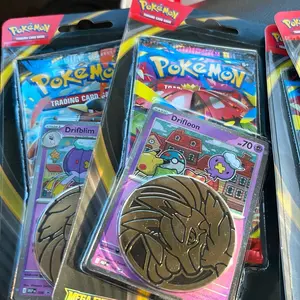 Pokémon Mega Evolution Booster Pack with Promo Card - Includes Drifblim & Drifloon Cards - Official Trading Card Game