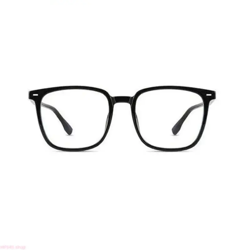 Unisex Photochromic Myopia Eyeglasses - Classic Versatile Square Frame Shades with Blue Light Blocking, Thick Full Rim, Color Changing UV Protection, Face-Flattering Everyday Fashion Eyewear, Classic Versatile Frames, Unisex Wear, Myopia Lenses, Blue Ligh