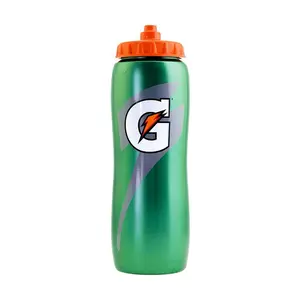Gatorade Contour Style Squeeze Water Bottle Green 32oz Drinkware Cup Mug Tumbler with Fast-Cap Sure-Shot Valve BPA Free Portable Washable